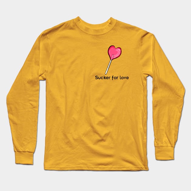 Lover heart sticker, card, magnet, pin - Valentines Long Sleeve T-Shirt by SmerkinGherkin